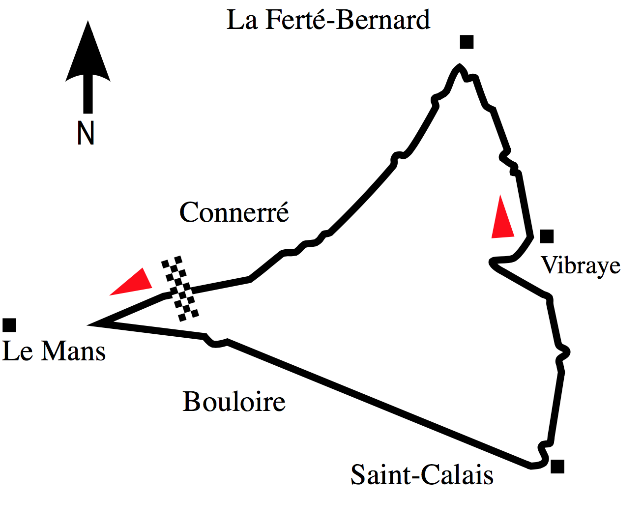 1906 French Grand Prix circuit